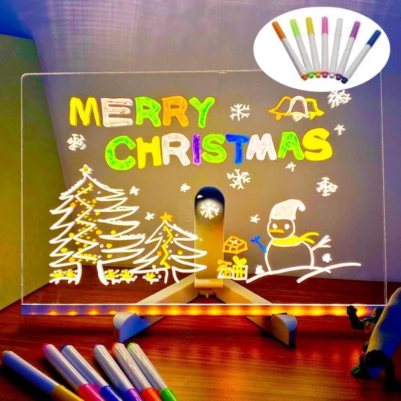LED Writing Board for Kids – Reusable Glow Board image 2