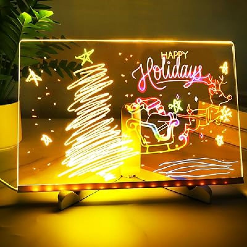 LED Writing Board for Kids – Reusable Glow Board image 3