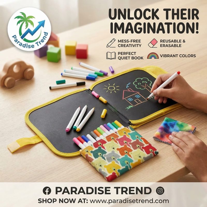 Kids Magic Reusable Drawing Book image 2