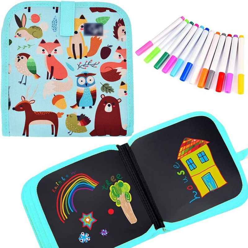 Kids Magic Reusable Drawing Book image 4