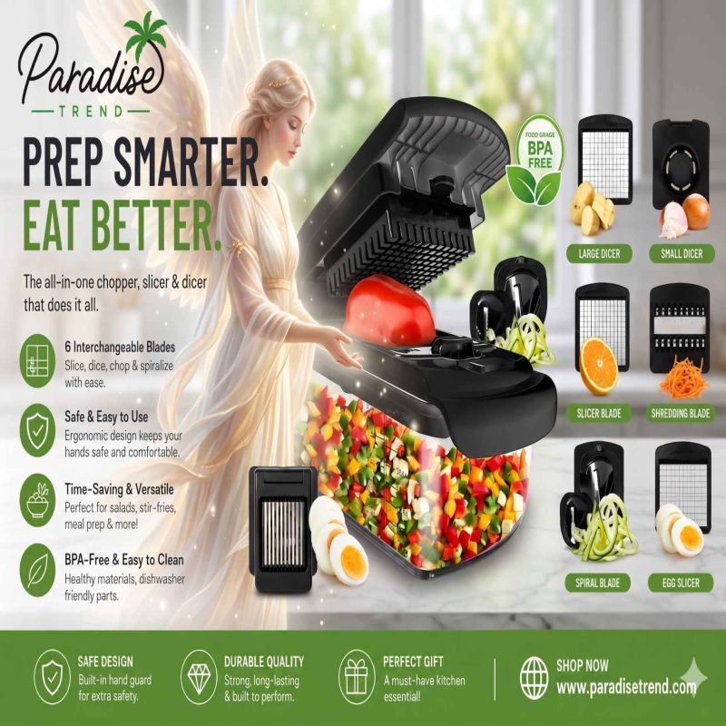 SmartSlice Pro 6-in-1 Food Chopper