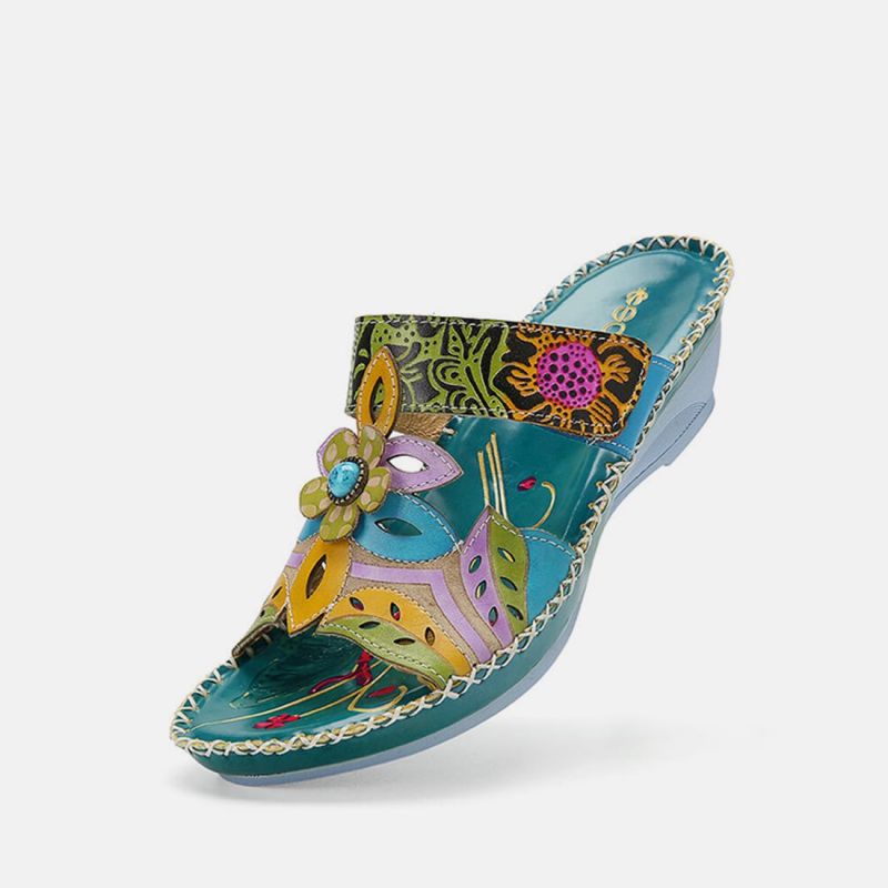 Stitching Hole Sandals